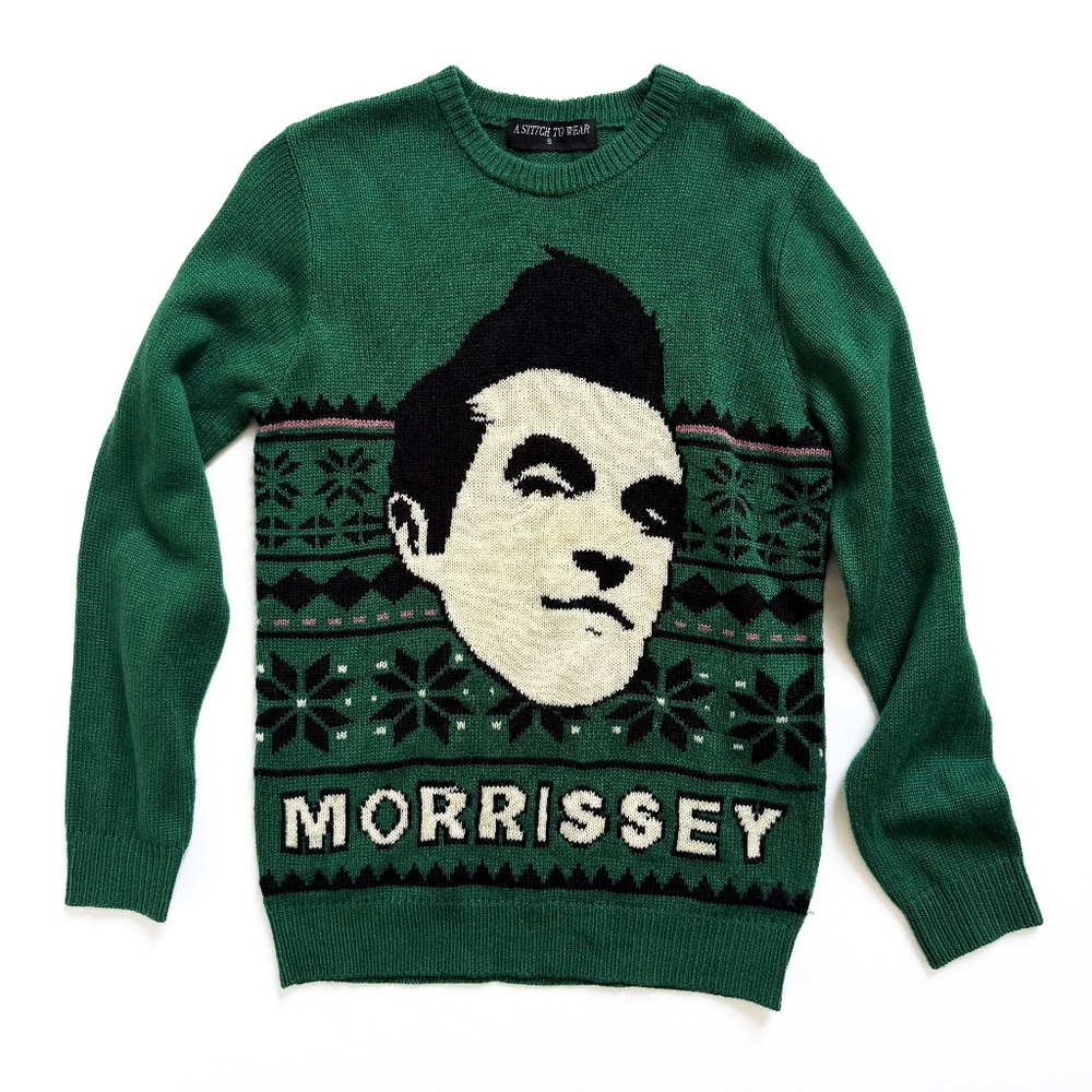 Morrissey Green Knitted Sweater S